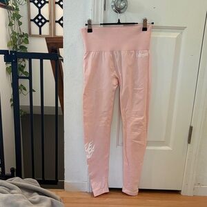 Civil Regime Kelly Seamless Leggings In blush